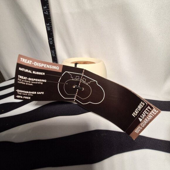 NWT Bark Super Chewer Yappuchino & Pupkin Spice Yappuchino Dog Toys 2 Pack M-L - Picture 6 of 10